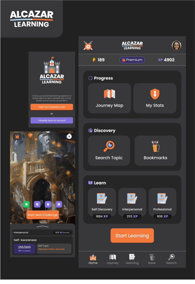 Alcazar Systems - Gamified Learning Platform